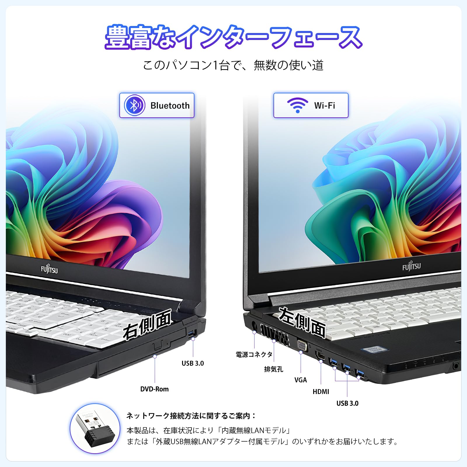 Amazon.co.jp: 【整備済み品】富士通 LIFEBOOK A579 15.6型 第8世代CPU